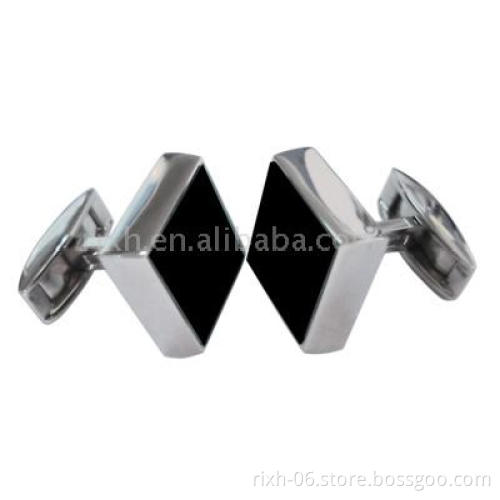 2012 semi-precious titanium cufflink,titanium cufflink with semi-precious stone